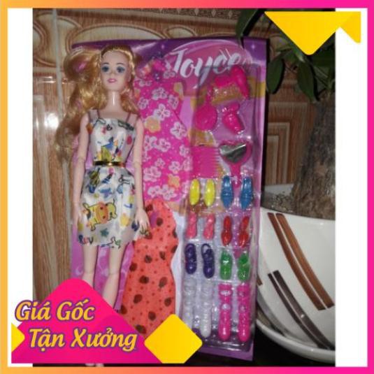 [HOT DEAL] Búp bê kèm giày và váy (sẵn hàn0
