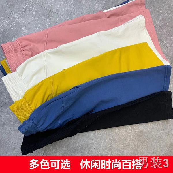 Quang Nam Thông Thường Mới Quần short cotton rộng Năm Mùa hè giản dị Phiên bản Hàn Quốc của kích thước lớn mặc đi