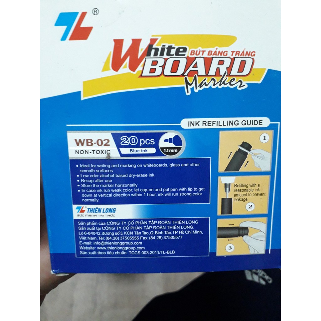 BÚT dạ bảng trắng ngòi nhỏ loại đẹp 1 cái