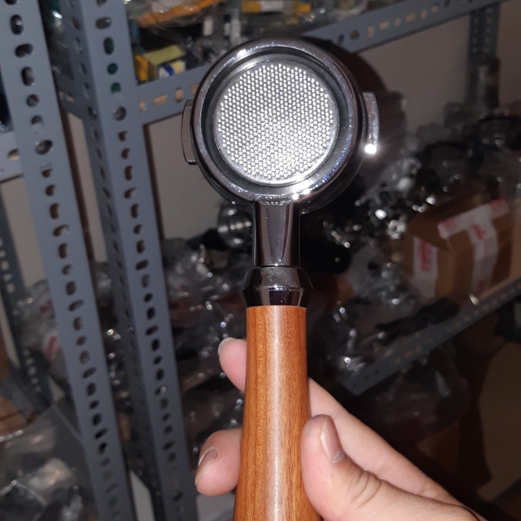 Tay Cầm Gemilai , Expobar E61 Size 58mm Không Đáy Máy Pha Cà Phê - Phụ Kiện & Linh Kiện Máy Pha Cafe.