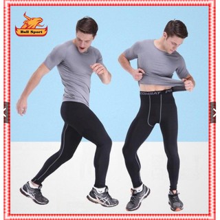 [Free Ship] QUẦN PRO COMBAT ĐEN TRƠN - TẬP GYM - CHƠI BÓNG RỔ - THỂ THAO