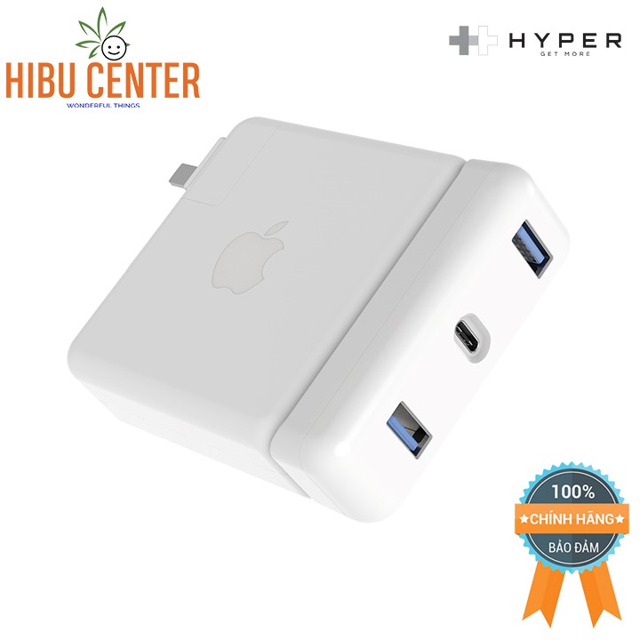 [USA] Cổng Chuyển HYPERDRIVE USB-C For Macbook 87W Power Adapter HDH60 - Follow HIBUCENTER Giảm 5%