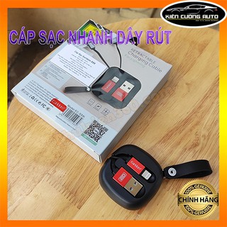 Cáp sạc nhanh dây rút earldom ss9 - bh vĩnh viễn