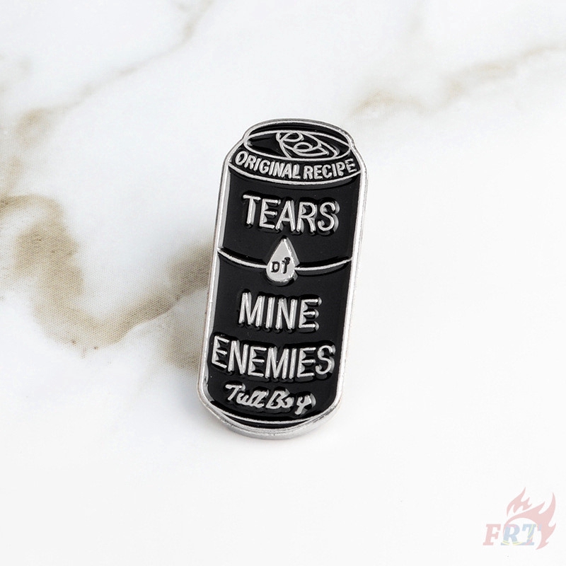 Trâm cài áo hình lon bia bằng kim loại ngộ nghĩnh thời trang