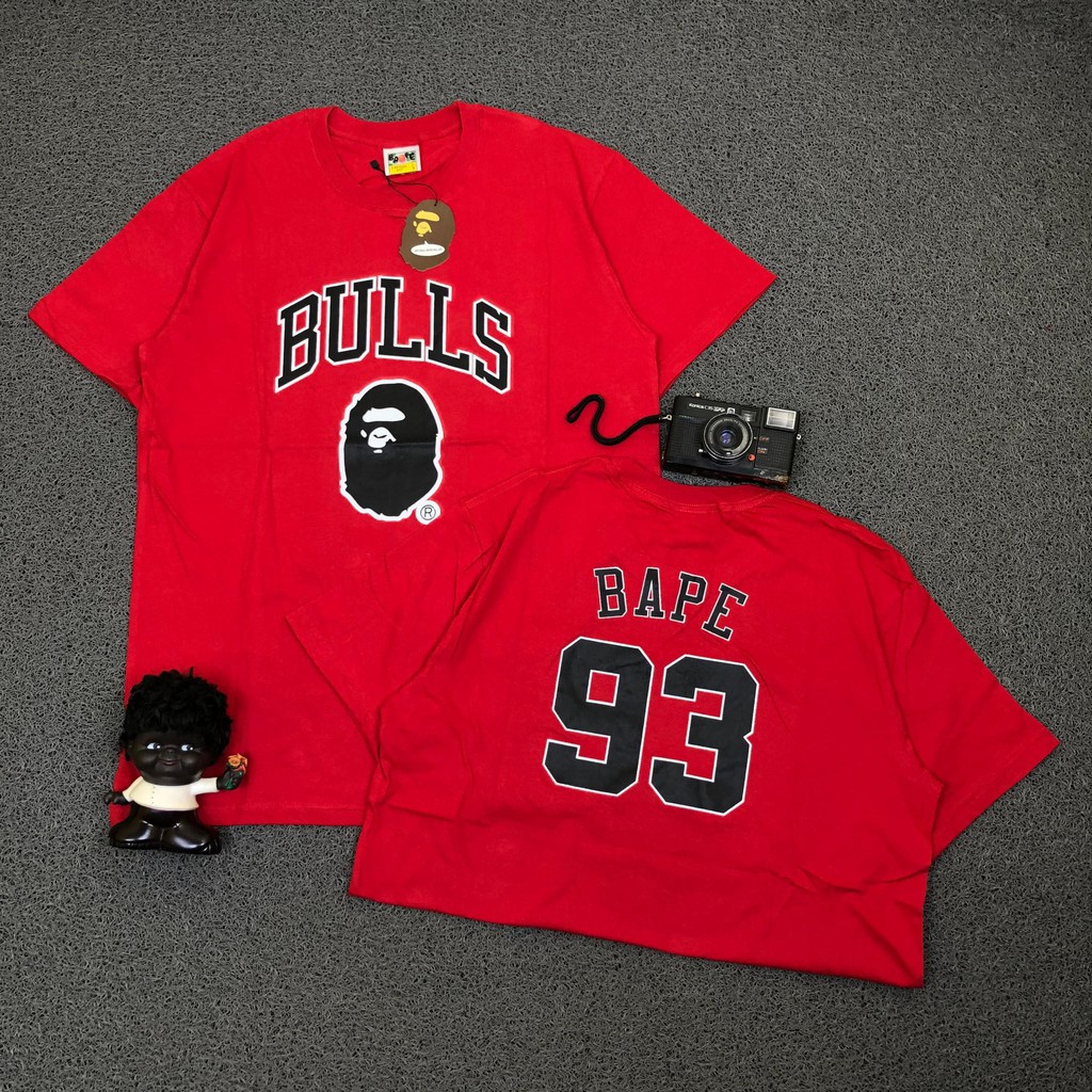 Áo Thun Bape Ape X Chicago Bulls 93 Chính Hãng Chất Lượng