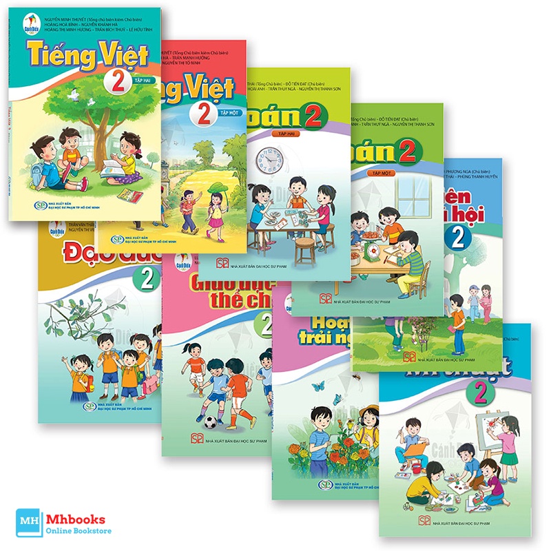 Sách Giáo Khoa Lớp 2 Tự Chọn Cánh Diều Kèm Bao Sách và Nhãn Vở