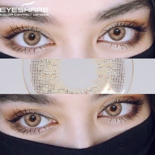 Set 2 Cặp Kính Áp Tròng Màu Sắc Tự Nhiên 0.00 Độ