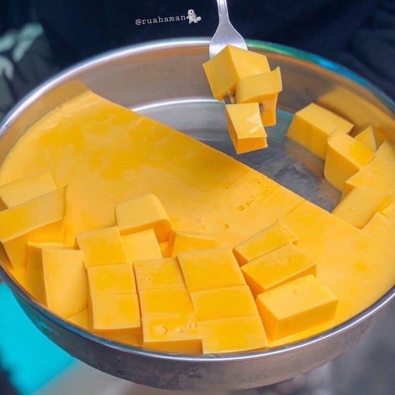 Bột Pudding/ Plan Hàng Huy Douxian túi 100g đủ vị (Trứng, Socola, Khoai Môn, Trà Xanh, Dưa Lưới, Đào, Dâu)