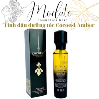 Tinh dầu dưỡng tóc cao cấp COCOESL Amber 60ml - Phục hồi tóc hư tổn và chẻ ngọn 100%