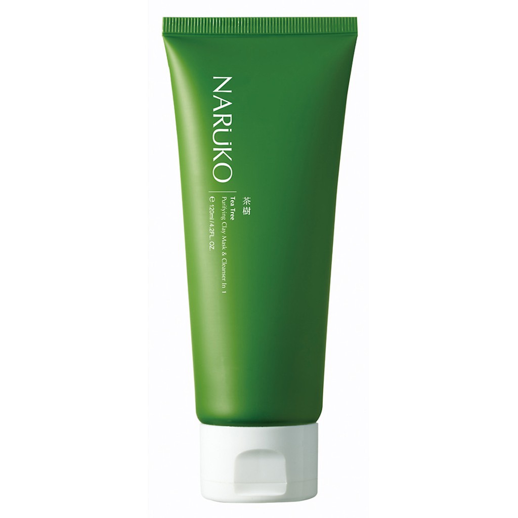 Sữa rửa mặt dạng bùn Naruko trà tràm Tea Tree Purifying Clay Mask and Cleanser in 1 120 gr