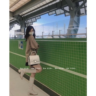 Sơ mi thắt eo ba soai
