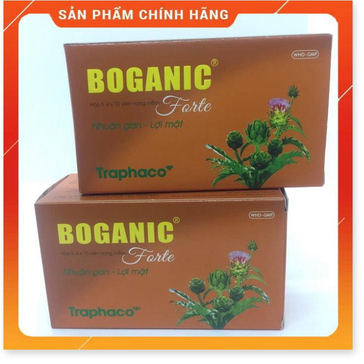 Giải độc gan BOGANIC Forte 50 viên nang mềm