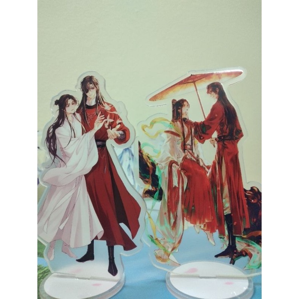 Standee THIÊN QUAN TỨ PHỨC Hoa Thành + Tạ Liên  tượng nhựa mica acrylic
