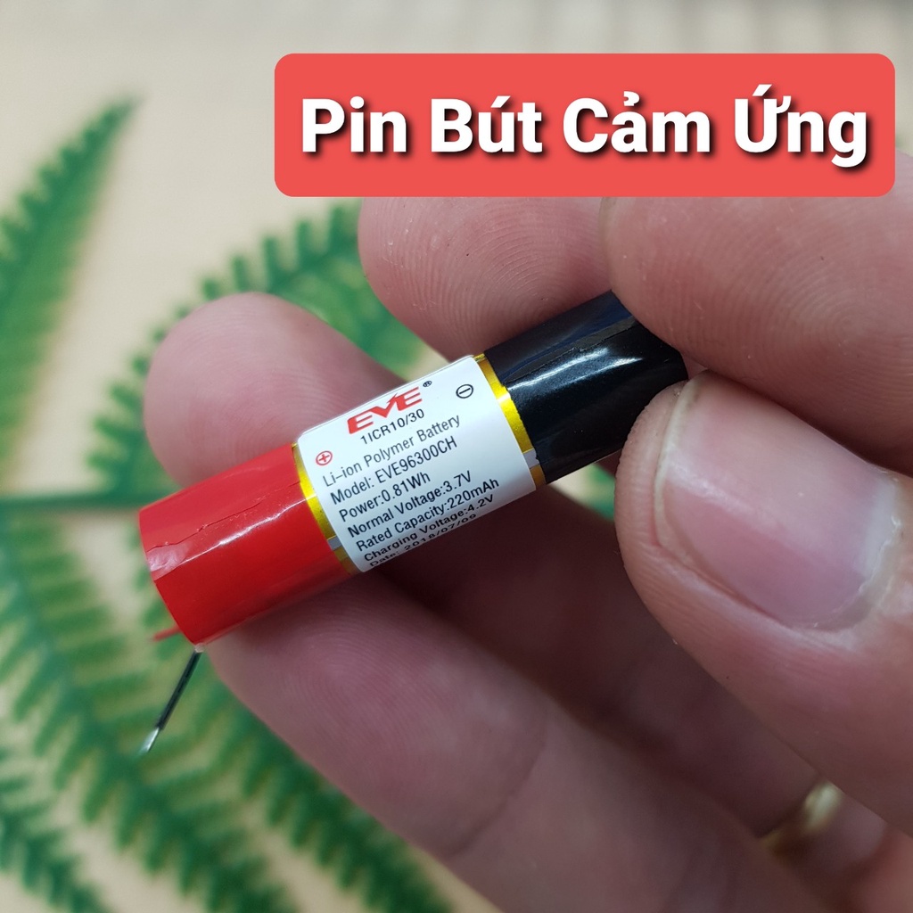 Pin 3.7V cho các thiết bị các loại pin trụ cho bút cảm ứng ghi âm camera