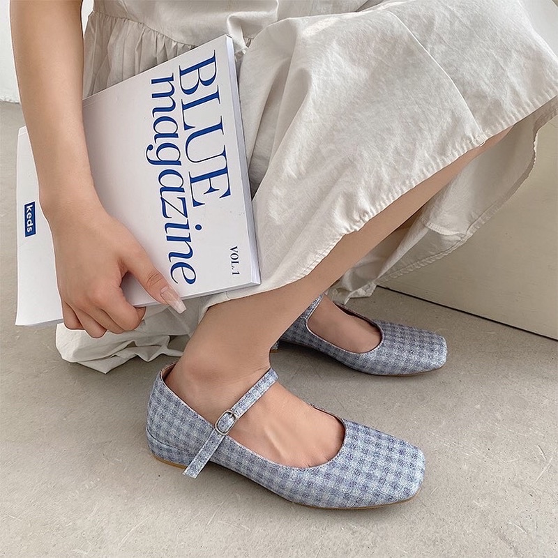 GIÀY BỆT NỮ QUAI NGANG MŨI VUÔNG 2022