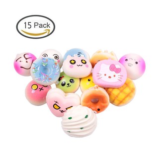 Combo 30 squishy siêu đẹp không trùng mẫu
