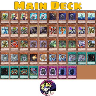 [ BÀI IN YUGIOH ] DECK GENEX SYNCHRO 61 LÁ