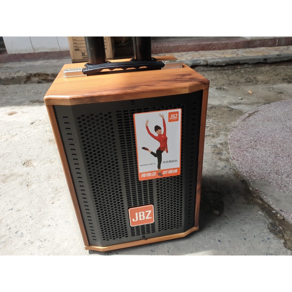 Loa kéo Bass 15cm, 150W kèm 2 tay micro