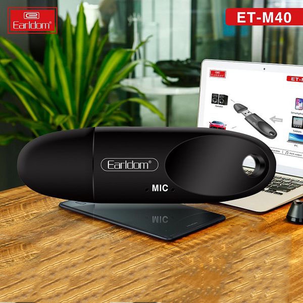 Chính Hãng Earldom  USB Thu Bluetooth Hỗ Trợ MIC Đàm Thoại Earldom M40 | Phụ Kiện Thông Minh 247 VN