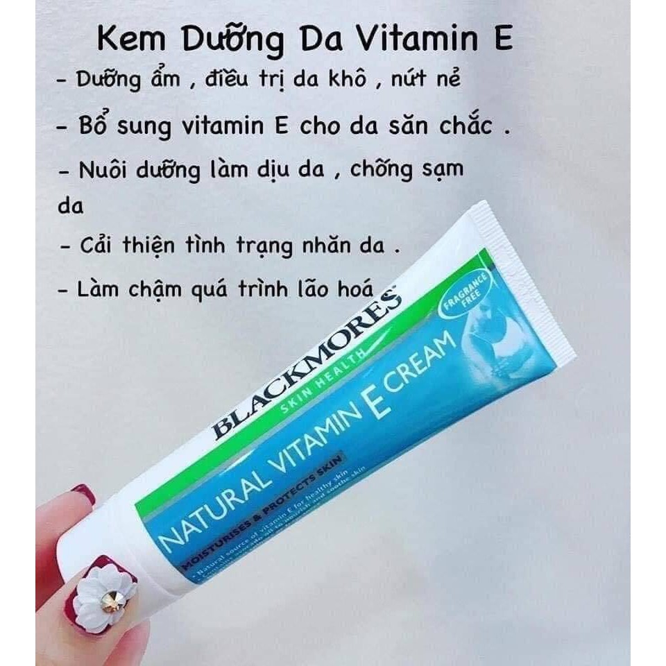 KEM DƯỠNG BLACKMORES NATURAL VITAMIN E CREAM 50G