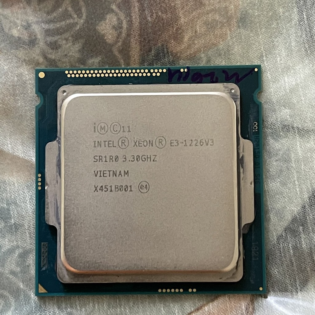 Bộ vi xử lý - CPU Intel Xeon E3-1226v3 - Tặng kèm keo tản nhiệt - 1226 v3