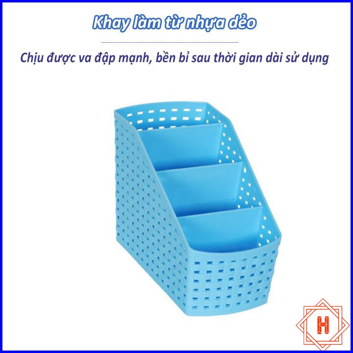 Khay tiện ích 4 ngăn nhựa Song Long { H }