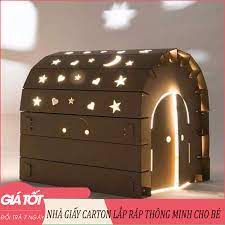 NHÀ LẮP GHÉP THÔNG MINH BẰNG GIẤY HÀNG VIẸT NAM CHO BÉ