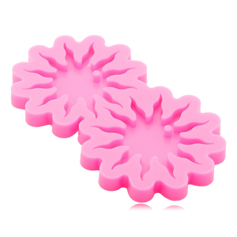 Khuôn Silicone Hình Hoa Hướng Dương Làm Mặt Dây Chuyền Thủ Công DIY