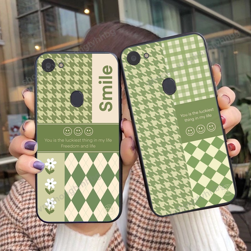 Ốp lưng Oppo F5 / F5 Youth / F7 / F7 Youth trái tim gấu mặt cười cao cấp thể thao cute