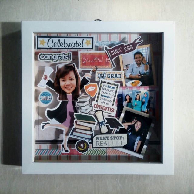 3D sticker trang trí khung ảnh, album (scrapbook 3D)