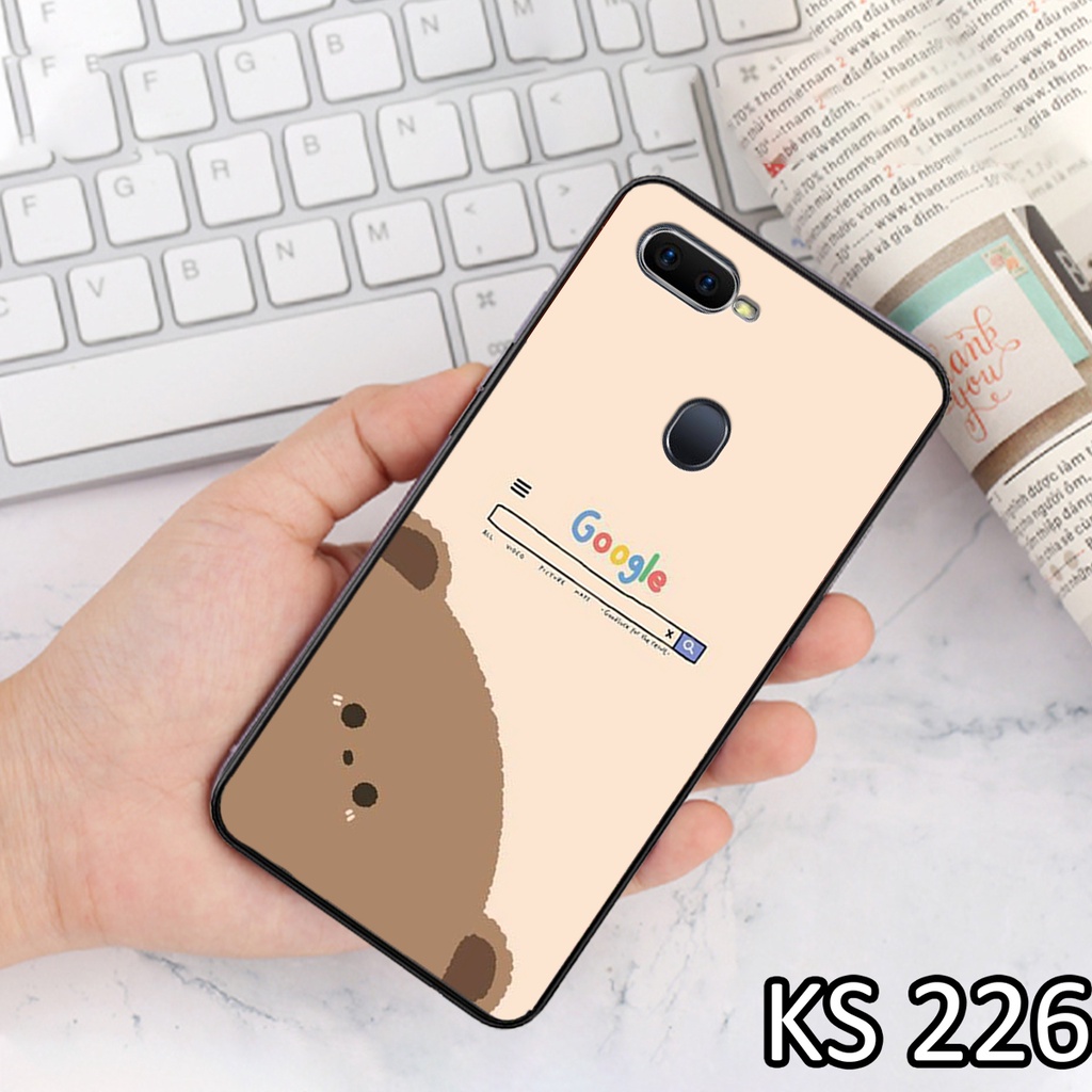 Ốp lưng Oppo F1 - Oppo F3 - Oppo F5 - Oppo F7 - Ốp in hình gấu bear ngộ nghĩnh
