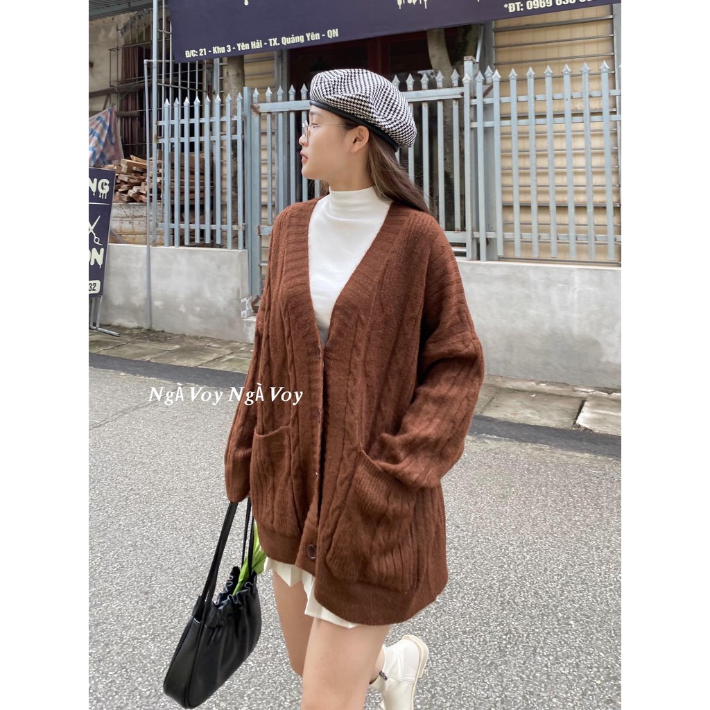 ÁO KHOÁC CADIGAN LEN SIÊU ẤM | BigBuy360 - bigbuy360.vn