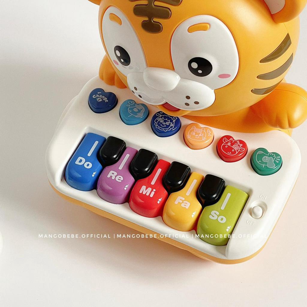 Đàn Piano Hổ Cute Shape Cho Bé