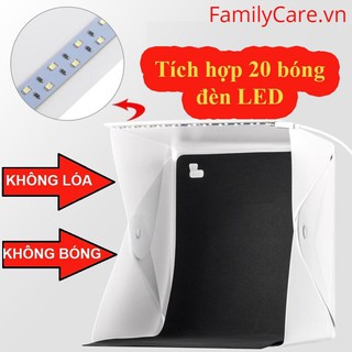 Hộp Chụp Sản Phẩm [Xả Kho Giá Sốc]  - Quay Phim Như Studio, Kích Thước 20, 30, 40cm
