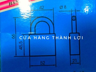 Ổ khoá đồng cao cấp Huy Hoàng