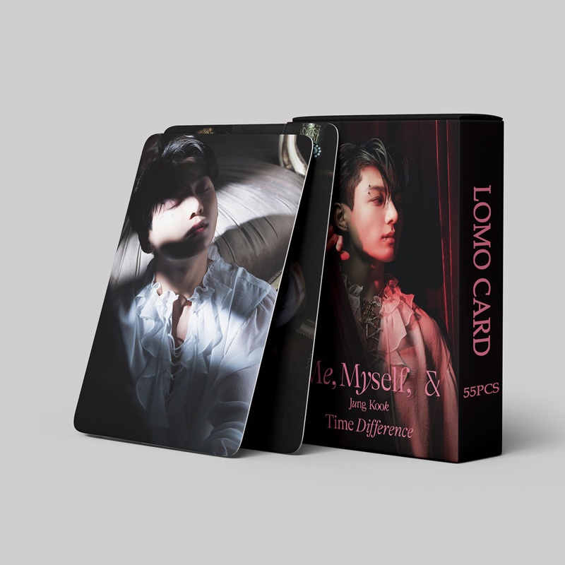 Hộp 55 Ảnh Thẻ LOMO Nhóm Nhạc BTS JUNGKOOK