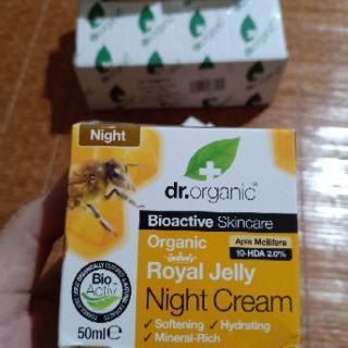 KEM DƯỠNG DA Dr.organic ROYAL JELLY
