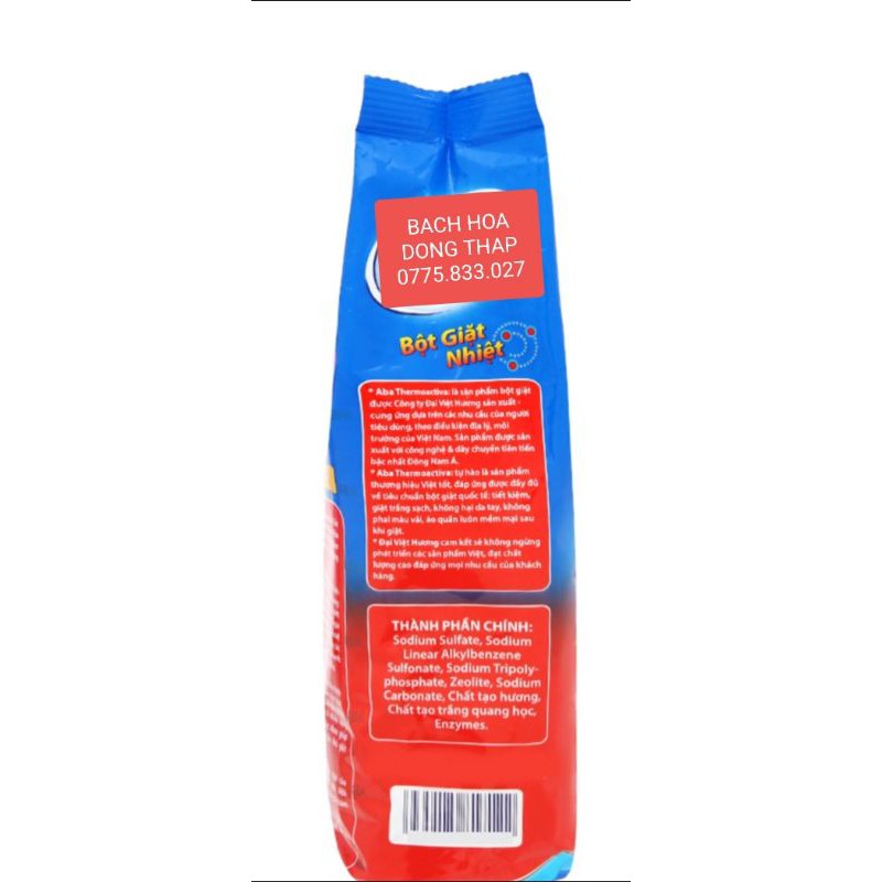 Bột giặt nhiệt ABA 400gr , 770gr