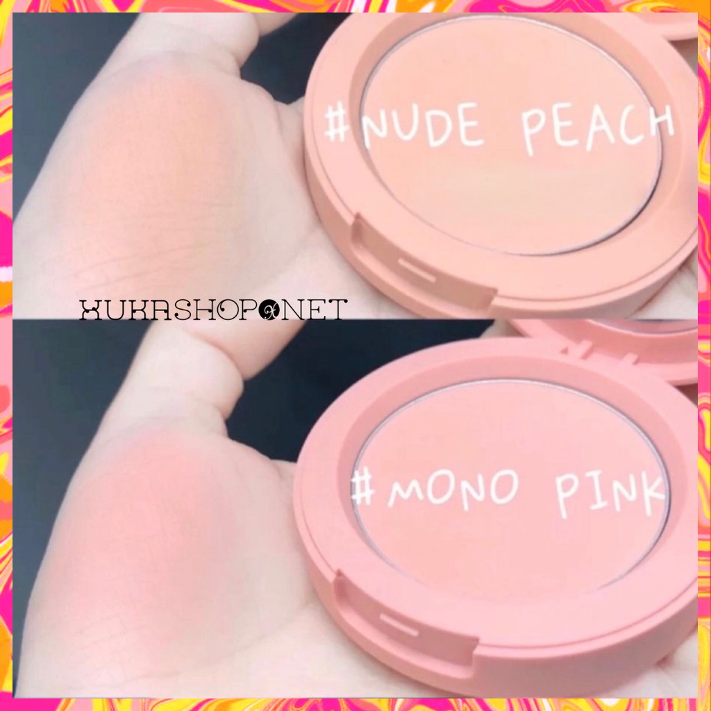 Phấn má hồng 3CE Face Blush - Phấn má dạng nén mịn lì Hàn Quốc 5.5g