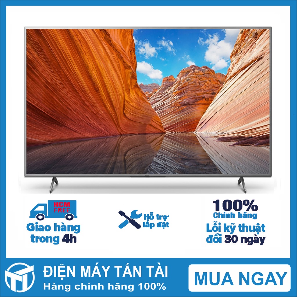 Android tivi Sony LED 4K 50inch KD-50X80J/S 2021, Hệ điều hành (Android 10) ,tìm kiếm giọng nói, GIAO HÀNG MIỄN PHÍ HCM
