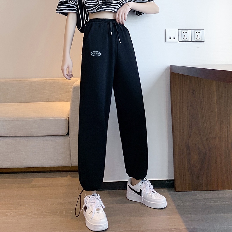 NRVP Quần Thể Thao Ống Rộng Phong Cách Thời Trang Hàn Quốc Dành Cho Nam Và Nữ