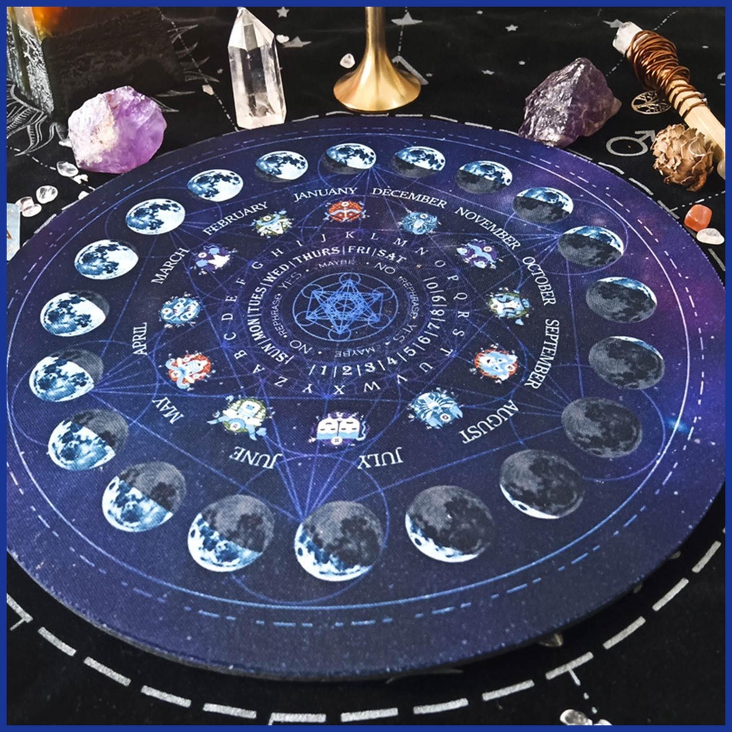 Thảm Cao Su Trải Bàn Chơi Bài Tarot 8.66in Tiện Dụng