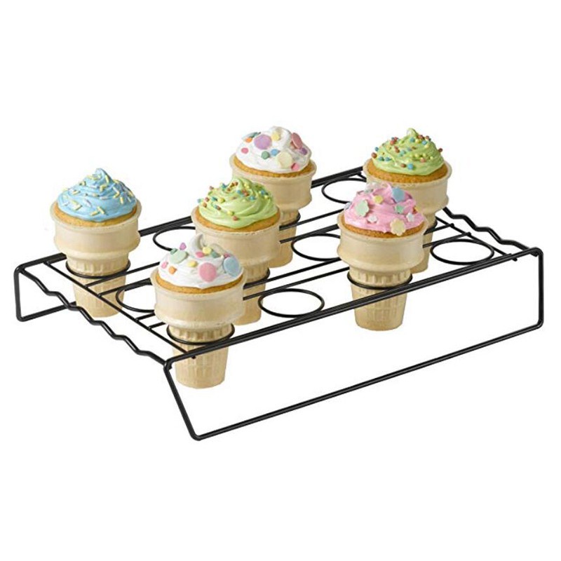 Giá Đựng Kem Ốc Quế / Bánh Cupcake Diy Tiện Dụng