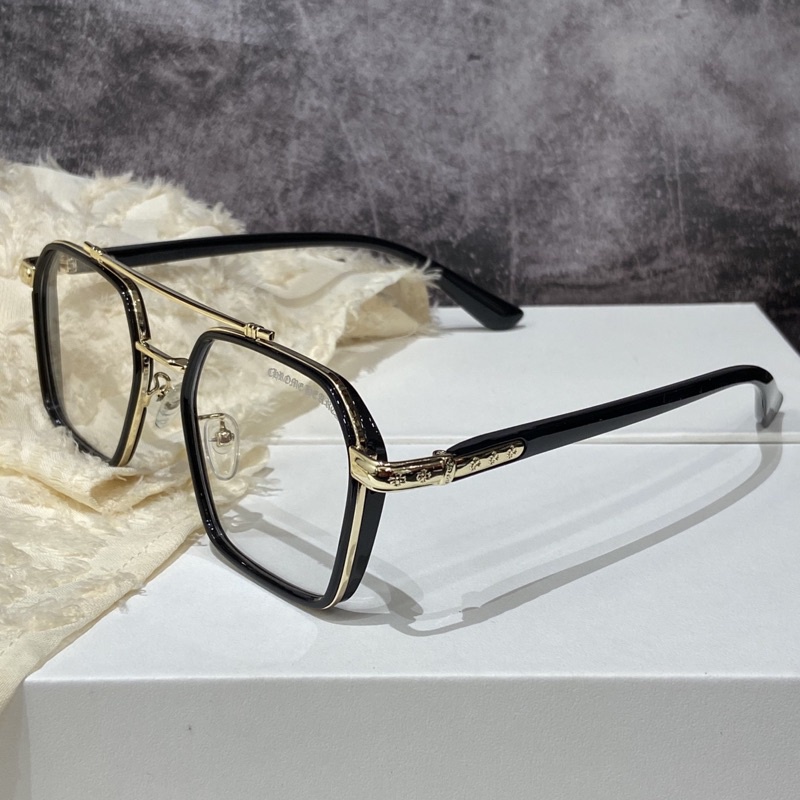 Gọng kính thời trang nam nữ chrome heart dáng vuông hot trend 2023.thiết kế trẻ trung,độc đáo,cá tính