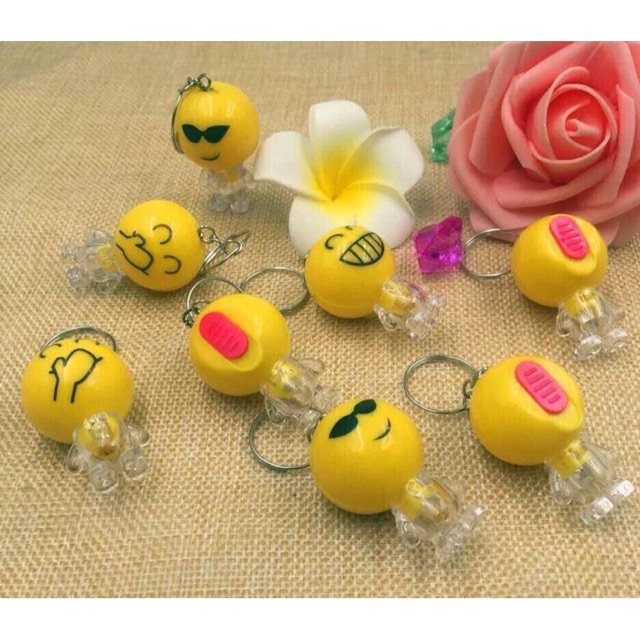 MÓC KHOÁ EMOJI PHÁT SÁNG