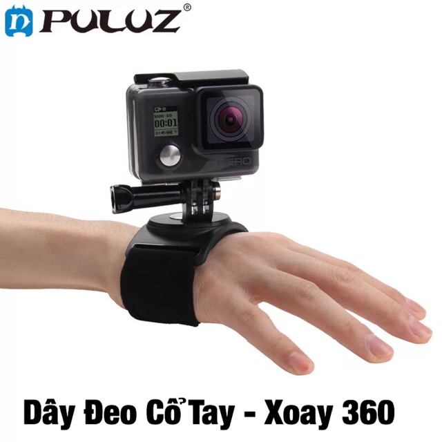 Dây Đeo Cổ Tay Cho Máy Quay Có Thể Xoay 360 Độ