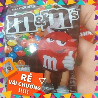 combo  2 dây kẹo /dây 10 gói kẹo socola  M&M(10 gói*14,5gam_date mới nhất)