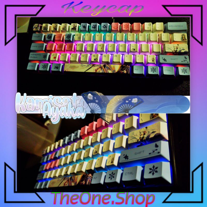 Keycap Nhân vật Kamisato Ayaka - Gensin Impact