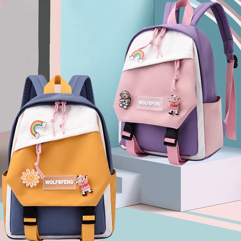 Ba Lô Đi Học Kiểu Dáng Dễ Thương Xinh Xắn Dành Cho Bé Trai Và Bé Gái