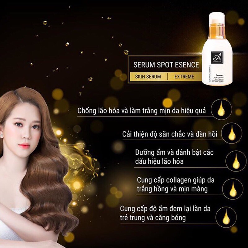 Kem Face Pháp mẫu mới + Serum Spot Dưỡng Trắng Da Mềm Mịn Căng Bóng, Ngừa Lão Hoá Mỹ phẩm Phương Anh Acosmetics